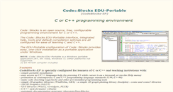 Desktop Screenshot of codeblocks.codecutter.net