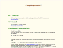 Tablet Screenshot of gcc.codecutter.org